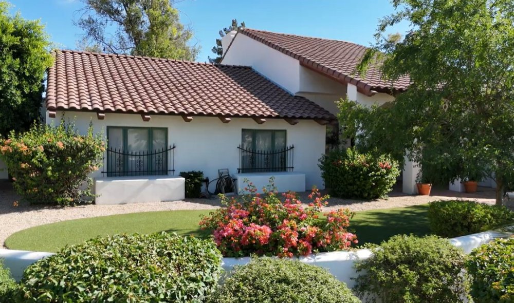 Luxury tile roof home in Paradise Valley Arizona